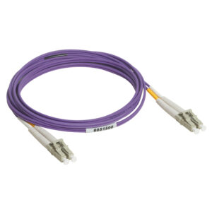 Legrand 032616 Patch kábel optika OM3 (PC) multimódusú LC/LC duplex 50/125 um LSZH (LSOH) lila 2 méter LCS3