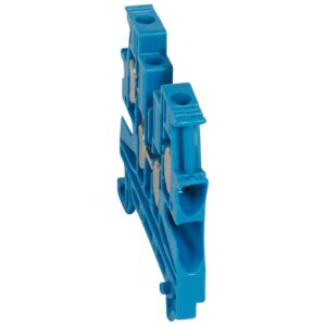 Legrand 037109 Viking3 sorkapocs 1 emeletes, 4mm2 kék, 2-2 be-/kimenet, csavarral
