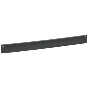 Legrand 046532 előlap műanyag tömör 1U-19" gyorspántos rögzítés fekete LCS3