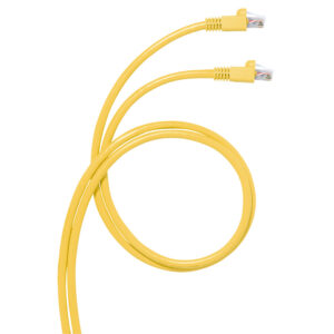 Legrand 051524 konszolidációs patch kábel RJ45-RJ45 Cat6A árnyékolt (S/FTP) LSZH (LSOH) 15 méter sárga d: 6mm AWG26 LCS3