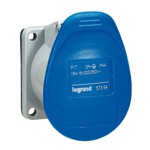 Legrand 057354 P17 Tempra Dafbc-162k06m 230V IP44 egyenes aljzat