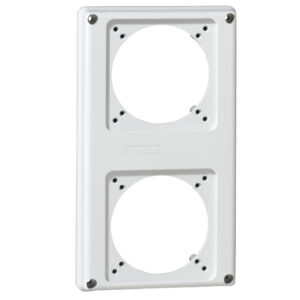 Legrand 057713 P17 P17 Tempra kompakt előlap 2 férőhelyes, 16A