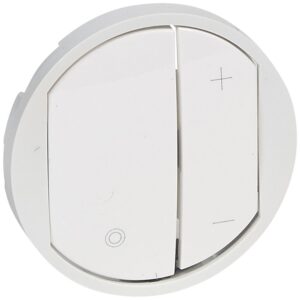 Legrand 065083 Céliane billentyű nyomógombos fényerőszabályzóhoz, fehér – Készlet erejéig!!!