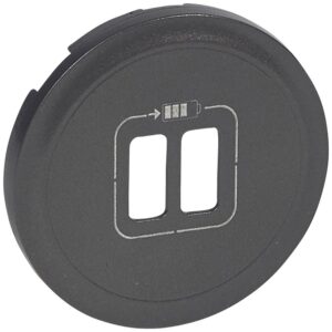 Legrand 067956 Céliane 2xUSB töltőaljzat burkolat, grafit