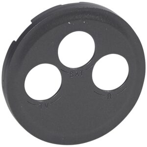 Legrand 067985 Céliane TV-RD-SAT burkolat, grafit
