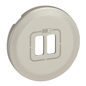 Legrand 068256 Céliane 2xUSB töltőaljzat burkolat, fehér