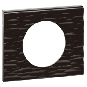 Legrand 069021 Céliane 1-es keret, fekete corian