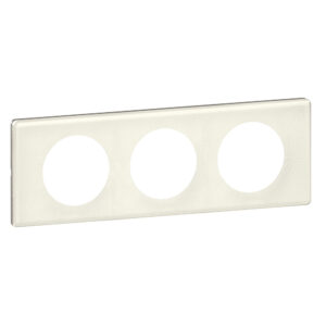 Legrand 069353 Céliane 3-as keret, porcelán