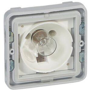 Legrand 069583 Plexo 55 jelzőlámpa, búra nélkül, szürke – Készlet erejéig!!!