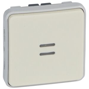 Legrand 069612 Plexo 55 váltókapcsoló ellenőrzőfénnyel, fehér