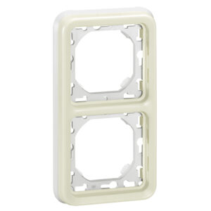 Legrand 069696 Plexo 55 süllyesztett keret 2-es függőleges, fehér