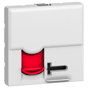 Legrand 076599 Program Mosaic RJ45 aljzat Cat.6A STP, reteszelt