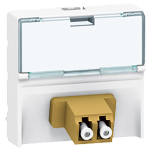 Legrand 078618 Program Mosaic 2xLC aljzat, push-pull, 2modul, fehér