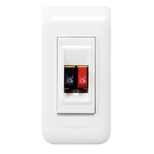 Legrand 078750 Program Mosaic hifi hangszóró aljzat 1modul, 2 kivezetés, fehér