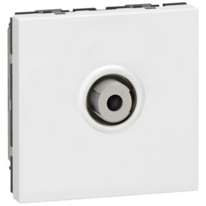 Legrand 078780 Program Mosaic TV aljzat 2 modulos, fehér