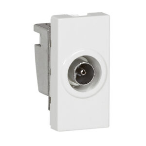 Legrand 078793 Program Mosaic csillagpontos TV aljzat 9,5mm, 1 modulos, fehér