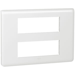 Legrand 078836 Program Mosaic keret 2x6modul, vízszintes, fehér – Készlet erejéig!!!