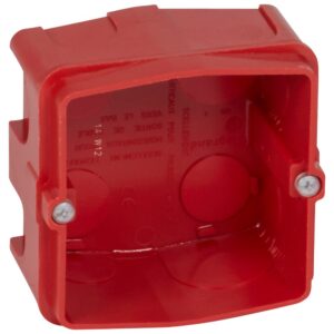 Legrand 080185 Batibox süllyesztődoboz téglafalba egyes, 20-32A 50mm mély