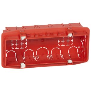 Legrand 089250 6/8 modul hármas doboz függőleges/vízszintes használatra, téglafalba