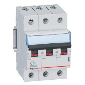 Legrand 403545 TX3 kismegszakító 3C 16A 6kA
