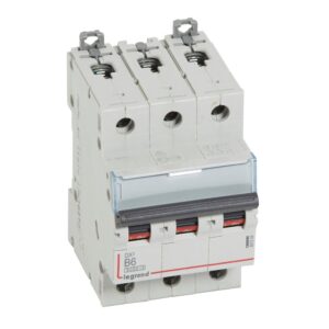 Legrand 407558 DX3 kismegszakító 3B 6A 6kA