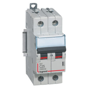 Legrand 407802 DX3 kismegszakító 2C 25A 6kA