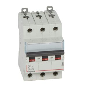 Legrand 407857 DX3 kismegszakító 3C 10A 6kA