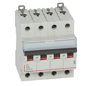 Legrand 407924 DX3 kismegszakító 4C 6A 6kA