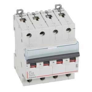 Legrand 407926 DX3 kismegszakító 4C 10A 6kA