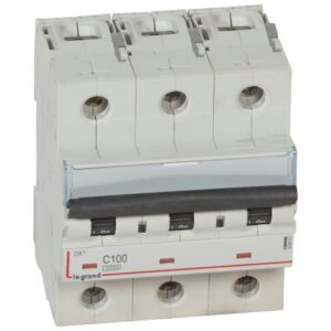 Legrand 408663 DX3 kismegszakító 3C 100A 10kA
