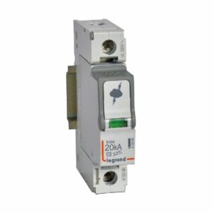 Legrand 412220 Túlfeszültség-levezető T2 20KA 1P