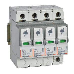 Legrand 412253 Túlfeszültség-levezető T1+T2 8KA 4P