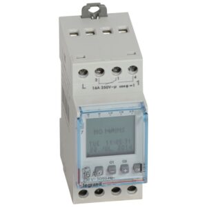 Legrand 412641 Lexic digitális programkapcsoló 2x24 program, 2 kimenet 16A