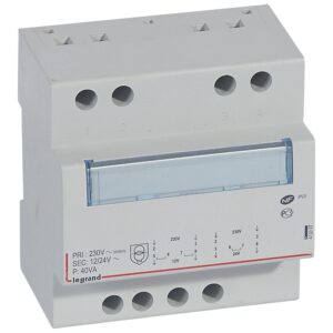 Legrand 413097 Lexic biztonsági trafó 40VA 230/24-12-2x12V