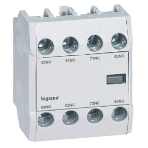 Legrand 416855 CTX3 állapotjelző segédérintkező 2Z+2NY, mellső rögzítés