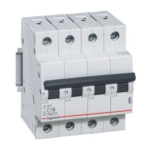 Legrand 419255 RX3 kismegszakító 4C 10A 6kA