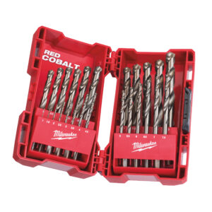 Milwaukee Red Cobalt – HSS-G Co fémfúró – DIN 338 Készlet (25 részes) 4932352471