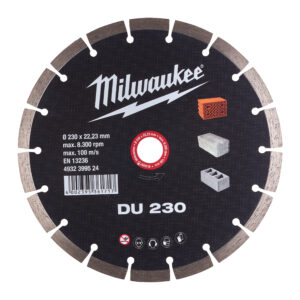 Milwaukee Gyémánt vágótárcsa DU 230x22,2mm 4932399524