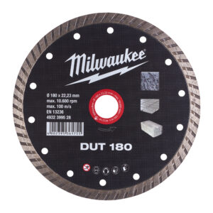 Milwaukee Gyémánt vágótárcsa DUT 180x22,2mm 4932399528