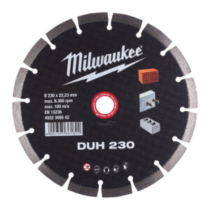 Milwaukee Gyémánt vágótárcsa DUH 230x22,2mm 4932399542