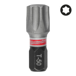 Milwaukee Shockwave bitCD TX50 25mm (15db/cs) 4932430892