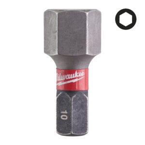 Milwaukee Shockwave bit Hex10 25mm (2db/cs) 4932430899