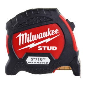 Milwaukee STUD Mágneses Mérőszalag 5 m / 16 láb / 33 mm 4932471628