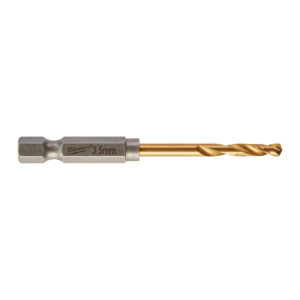 Milwaukee Fémfúró Shockwave HSS-G TiN 3.5 mm 4932478177