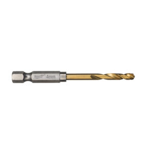 Milwaukee Fémfúró Shockwave HSS-G TiN 4 mm 4932478178