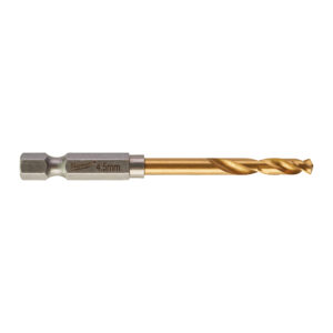 Milwaukee Fémfúró Shockwave HSS-G TiN 4.5 mm 4932478179
