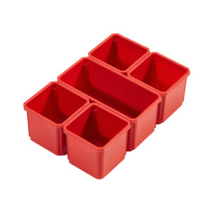 Milwaukee Kivehető tároló dobozok (5 részes) Packout rendszerezőhöz  4932478300