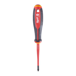 Milwaukee VDE Csavarhúzó 3 oldalú markolattal PZ/SL1 x 80 4932478735