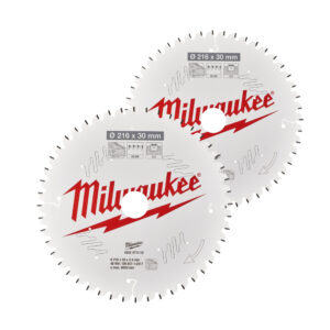 Milwaukee Körfűrészlap körfűrészhez 2 x 216 x 48T/60T (2 db/cs) 4932479575