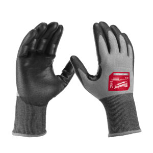 Milwaukee vágásbiztos kesztyű Hi-Dex Cut D/5 vágási szint 10/XL 4932480504